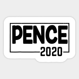 Pence 2020 American Flag Sticker